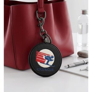Coach Red and Blue Skiing Keychain unique and rare Winter Olympics coming!!!!